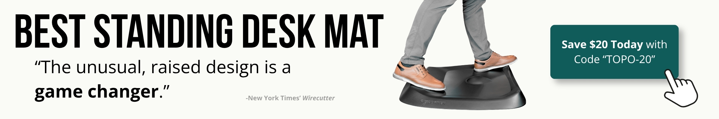 Topo Mat by Ergodriven