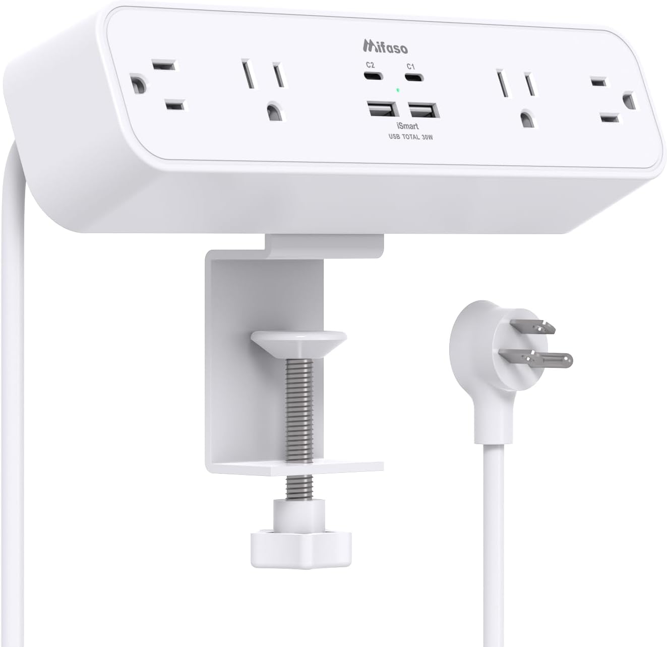 PD30W desk clamp power strip